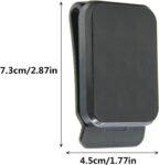 Magnetic Tool Holder Super Strong Tool Holster, Magnet Belt Clip Neodymium Magnet Leather Sleeve for Screws, Hammers, Sockets, Pliers, Drills, Wrenches Magnetic Tools and Hardware 2 Pcs