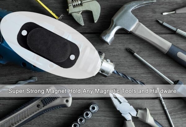 Magnetic Tool Holder DIY Clip-On Belt Vest Magnet Holster Wall Workbench Garage Mount Storage Organizer