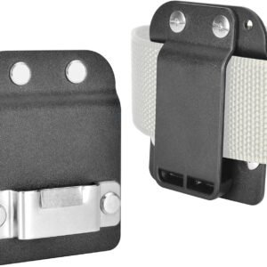 Tape Measure Holder - Tactical Tape Measuring Belt Clip, Low-Profile Tape Holster, Clip-on Tool Belt Accessories | Pockets, Pants Protectors