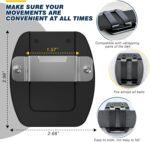 Portable Tool Organizer, Clip-on Tape Measure Holster with Durable Alloy Construction, Designed for Climbing Activities to Hold Tools Like Tape Measure, Drill