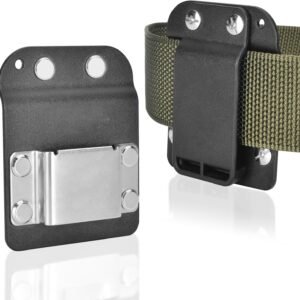 Drill Belt Holder - Tactical Drill Clip for Tool Belt, Clip-on Drill Hook for  Cordless Drill Driver | Fits Up to 2" Tool Belt